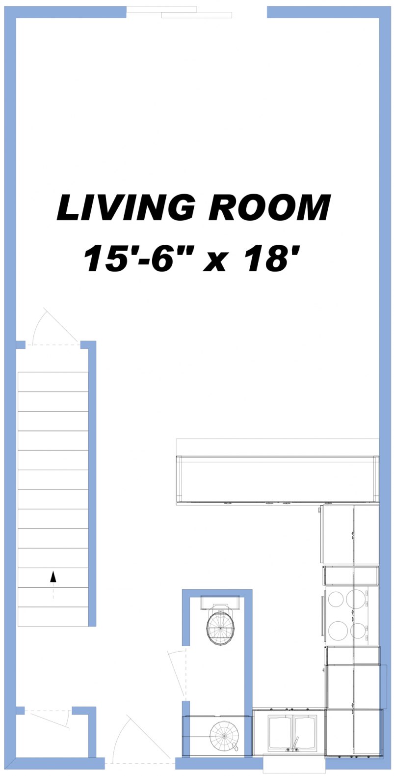 End Town House Floor Plan (1st Floor) End Town House Floor Plan (1st Floor)